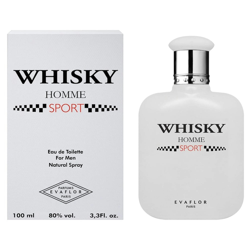 image 1 of Evaflor Whisky Homme Sport Eau de Toilette 100ml Spray