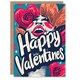 image 1 of Laughing Queen Hearts Anniversary Valentines Her Wife Card