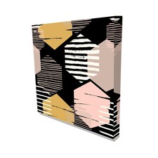Hexagon trending (Canvas print) 66cm x 66cm