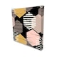 image 1 of Hexagon trending (Canvas print) 66cm x 66cm