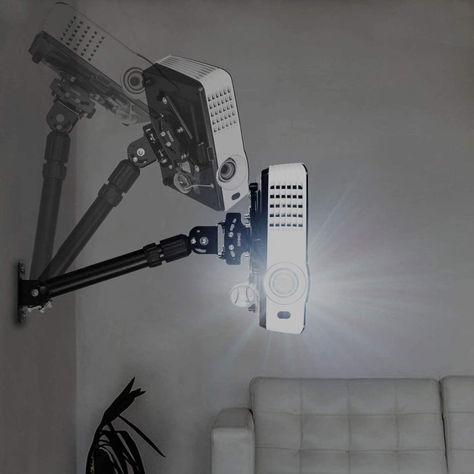 image 1 of Duronic PB04XL Universal Projector Mount Wall Ceiling 13.6kg Capacity