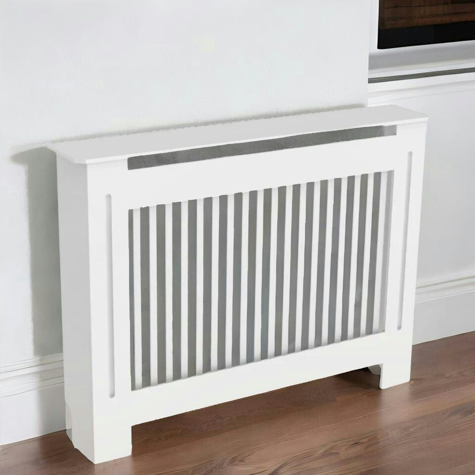 image 1 of Modern Radiator Cover With Shelf Hallway Furniture Tall
