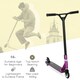 image 3 of HOMCOM Stunt Scooter Entry Level Tricks Scooter for 14+ Beginners Purple