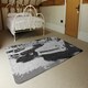 image 3 of Cool cars satin silver (Rug) Grey | Large: 140x200cm