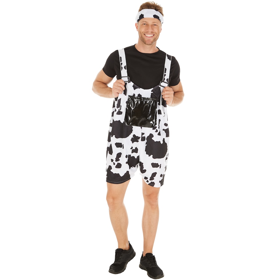 image 1 of Cow Costume | Black | black/white | XL | 1