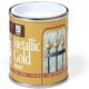 image 2 of Tub of Metallic Gold Paint 180ml