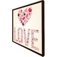 image 3 of Love hearts (Picutre Frame) White | S