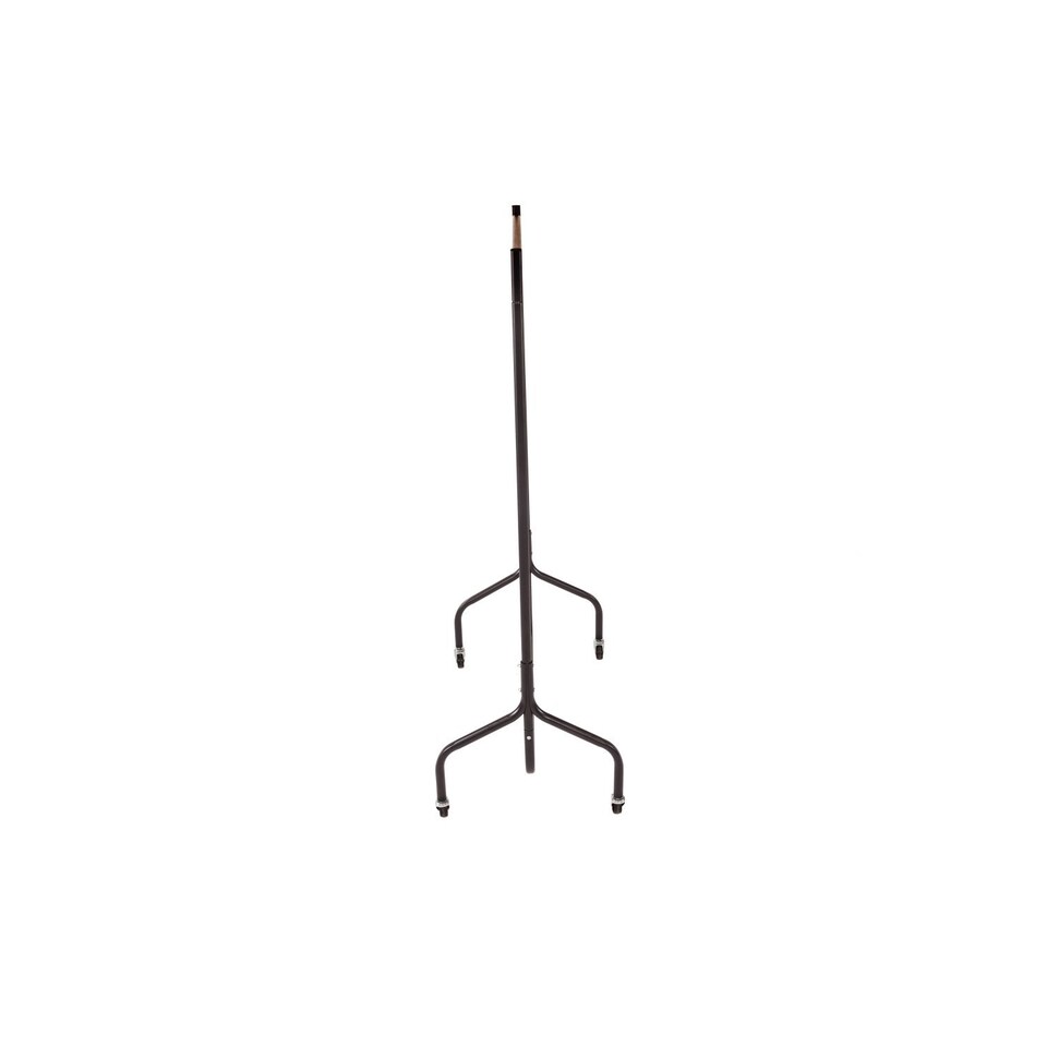 image 1 of 4ft Garment Clothes Rail Super Heavy Duty All Metal Black | Black