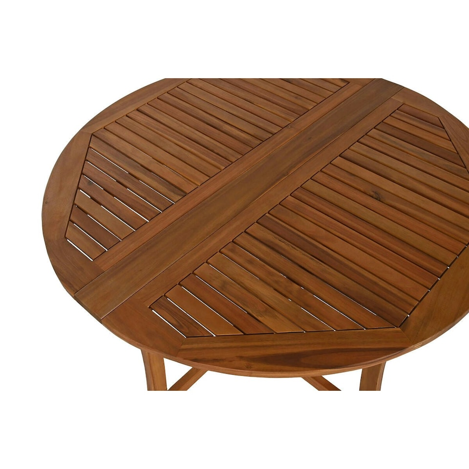 image 1 of Dining Table Home ESPRIT Brown Natural Acacia 110 x 110 x 74 cm N/A