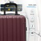 image 4 of Flight Knight Premium Hard Shell Lightweight Cabin Suitcase - Built-in TSA Lock & USB Port - 100+ Airlines Approved - easyJet, Ryanair & Jet2 - 55x35x20cm Red | Burgundy | Cabin Bag