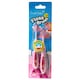 image 1 of Brush Baby Unicorn FlossBrush™ Bristles Toothbrushes Double Pack (3-6 Years)
