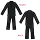 image 5 of Black Suit Costume Jacket & Trousers | Black | S