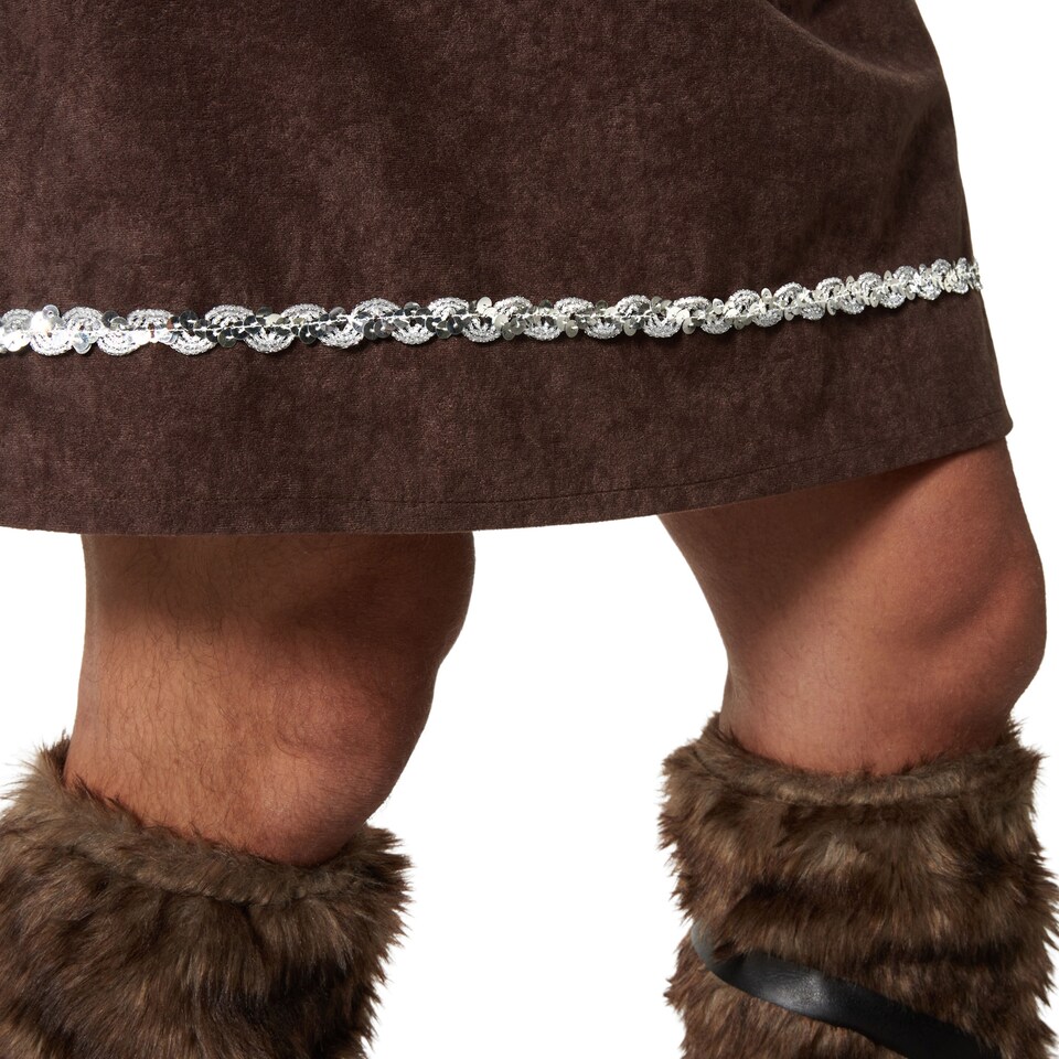 image 1 of Mens Fancy Dress Costume - Viking | Brown | brown | S | 1