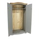 image 4 of Corona Grey, 2 Door Wardrobe Grey