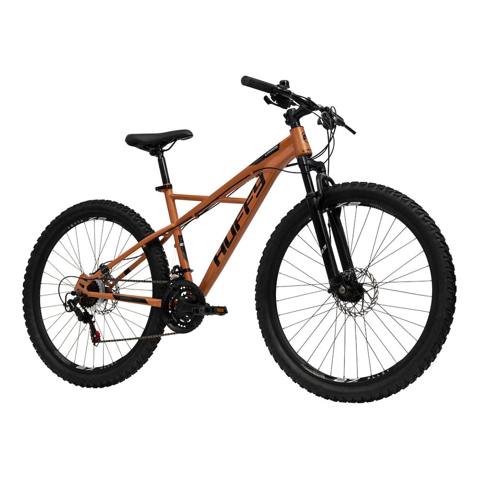 image 1 of HUFFY Korros 27.5-Inch 21-Speed Bronze Hardtail Mountain Bike (26722W)