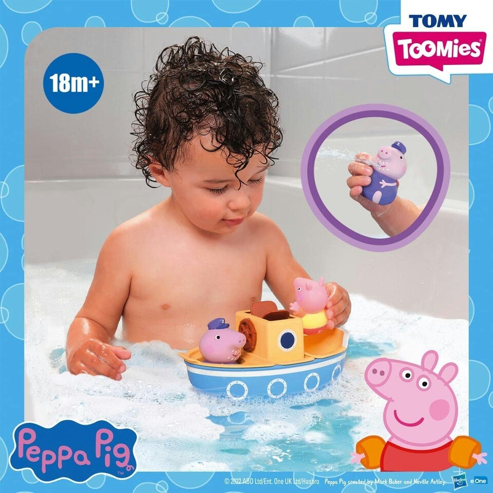 image 1 of Peppa Pig - Grandpa Pig's Splash & Pour Boat