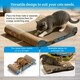 image 4 of Milo & Misty Cat Scratching Boards with Catnip Pack of 3
