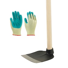 Pegdev 2lb Chillington Style Hoe with Gardening Gloves for Weeding