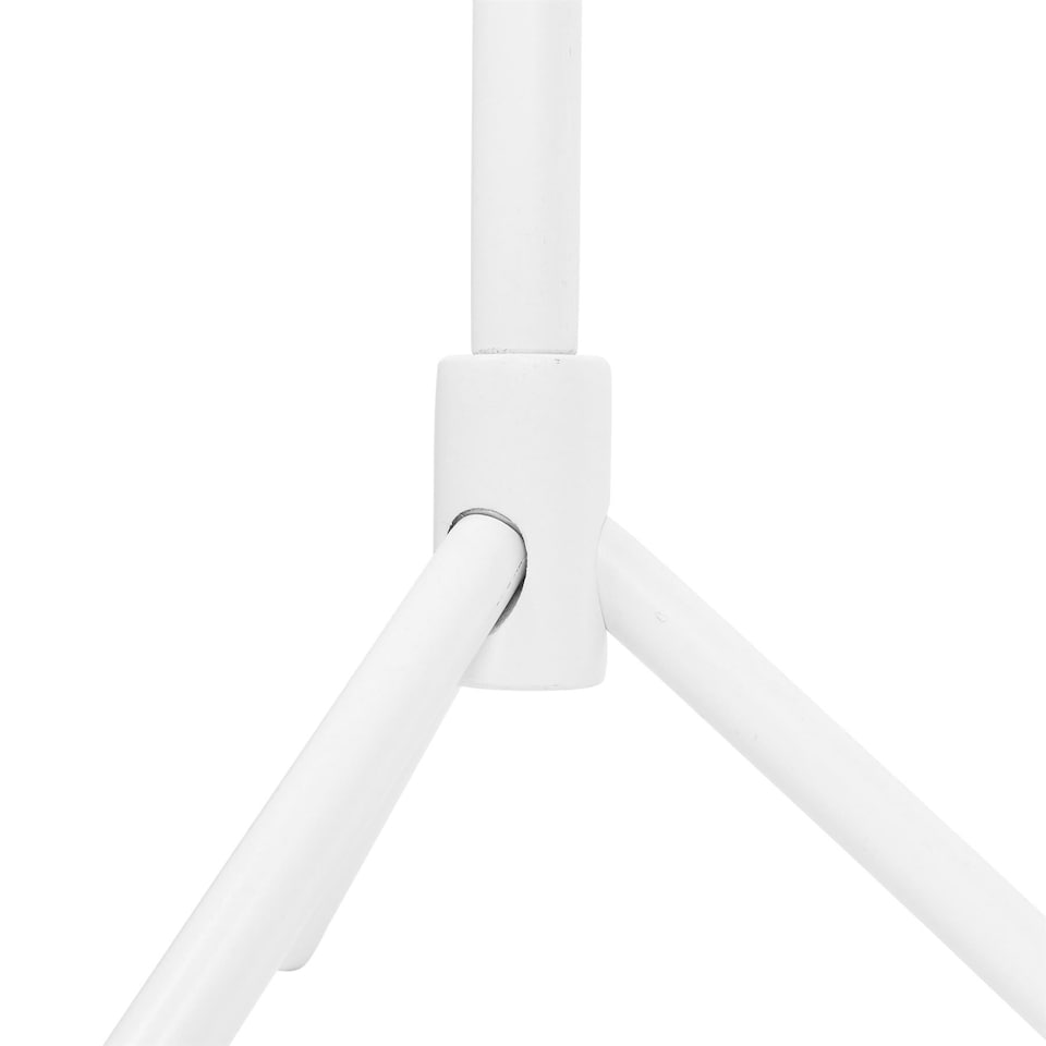 image 1 of Harbour Housewares Free-Standing Wooden Coat Rack - White | White | White | One Size