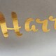 image 2 of Personalised Gold Name Grey Toiletry Bag Grey