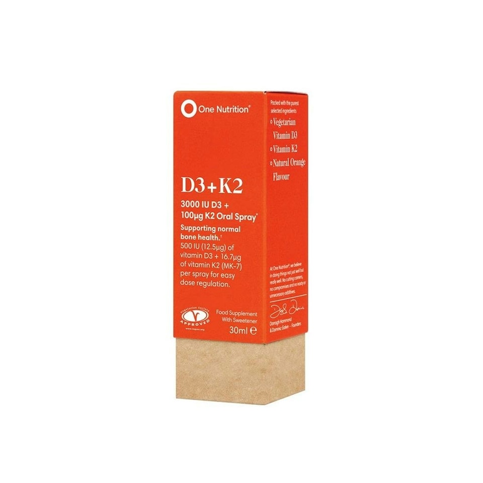 One Nutrition Vitamin D3 + K2 Spray 30ml