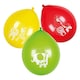 image 1 of Assorted Safari Animals Air Fill Latex Balloons 25cm / 10 in - Pack of 6
