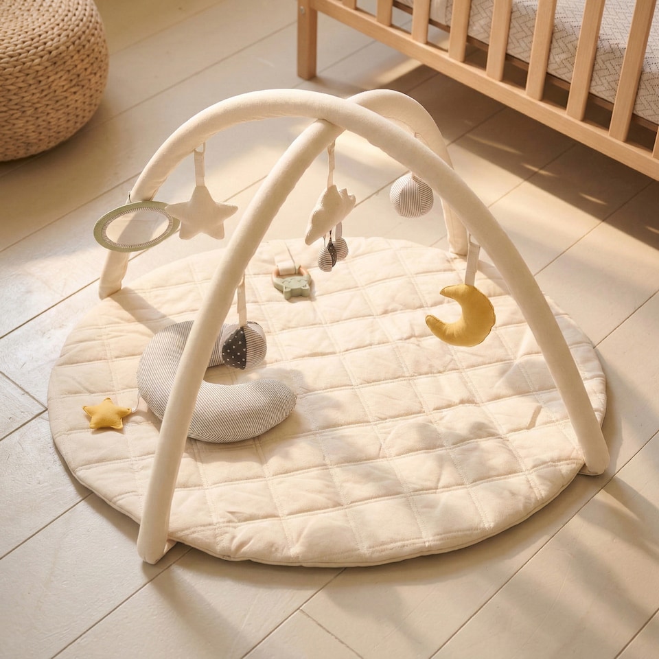 image 1 of MiniDream Luna Baby Playmat & Activity Gym - 90cm