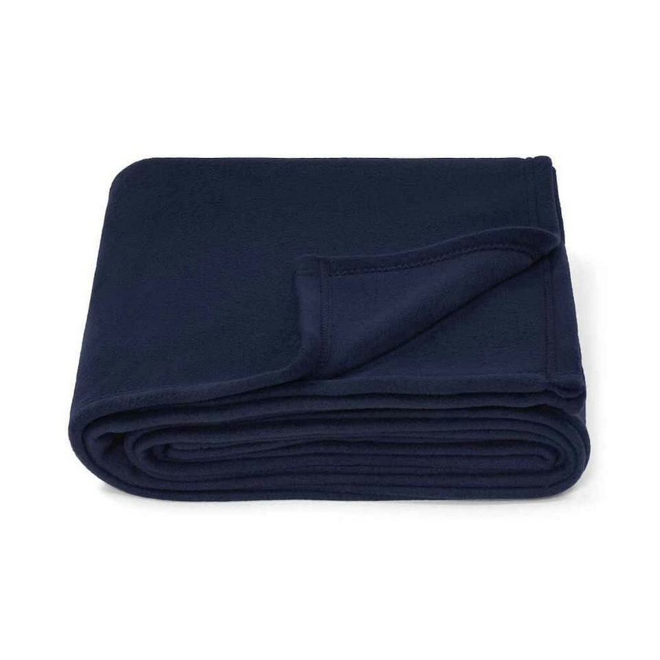 image 1 of Brand Lab Polar Fleece Blanket - Navy - One Size