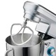 image 6 of Cooks Professional Stand Mixer | 1200W | 7 Litre Mixing Bowl | 8 Speed Settings | Silver Silver