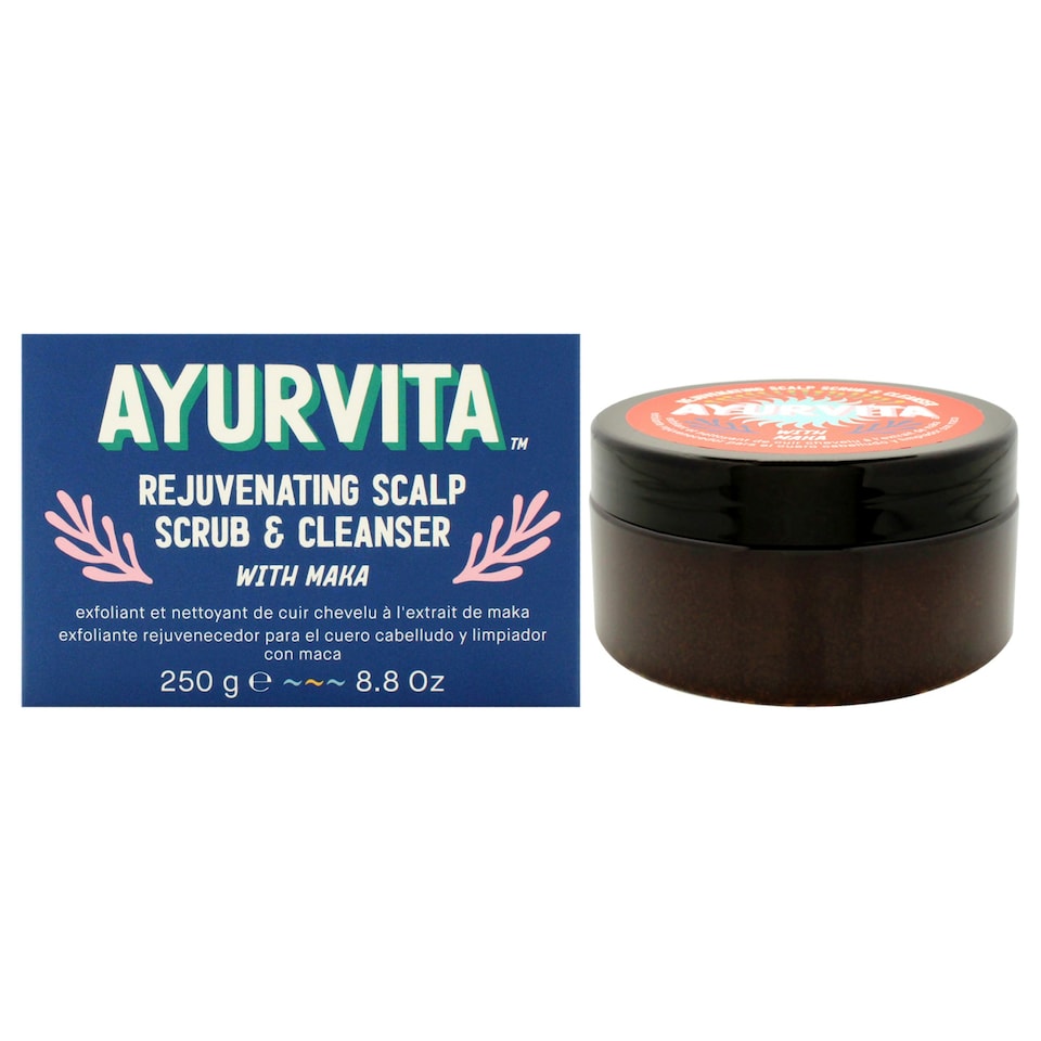 image 1 of Maka Rejuvenating Scalp Scrub and Cleanser by AyurVita for Unisex 6.7 oz Cleanser