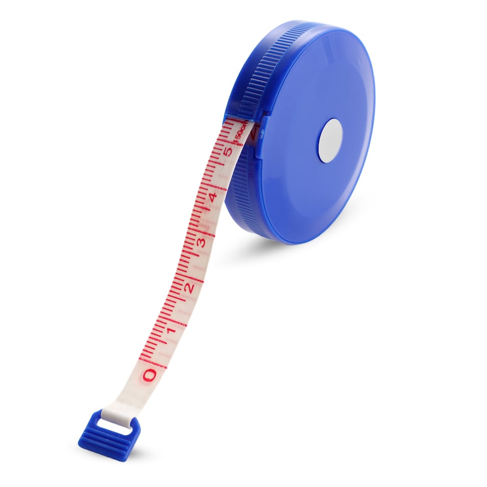 image 1 of 150cm Retractable Measuring Tape, Dual Sided Soft Round Design
