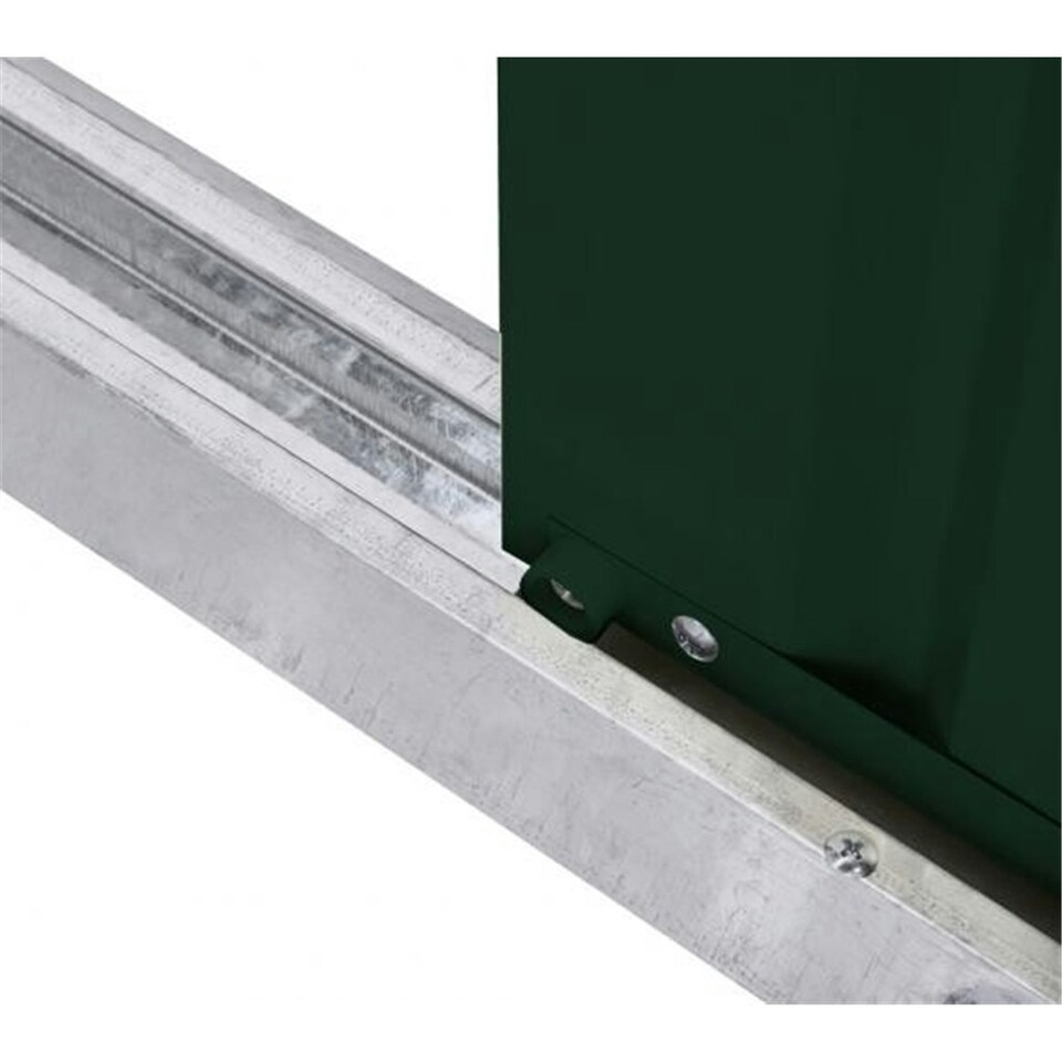 image 1 of 6 x 3 Pent Metal Shed - Heritage Green (6ft x 3ft / 6' x 3' / 1.8m x 1.0m)