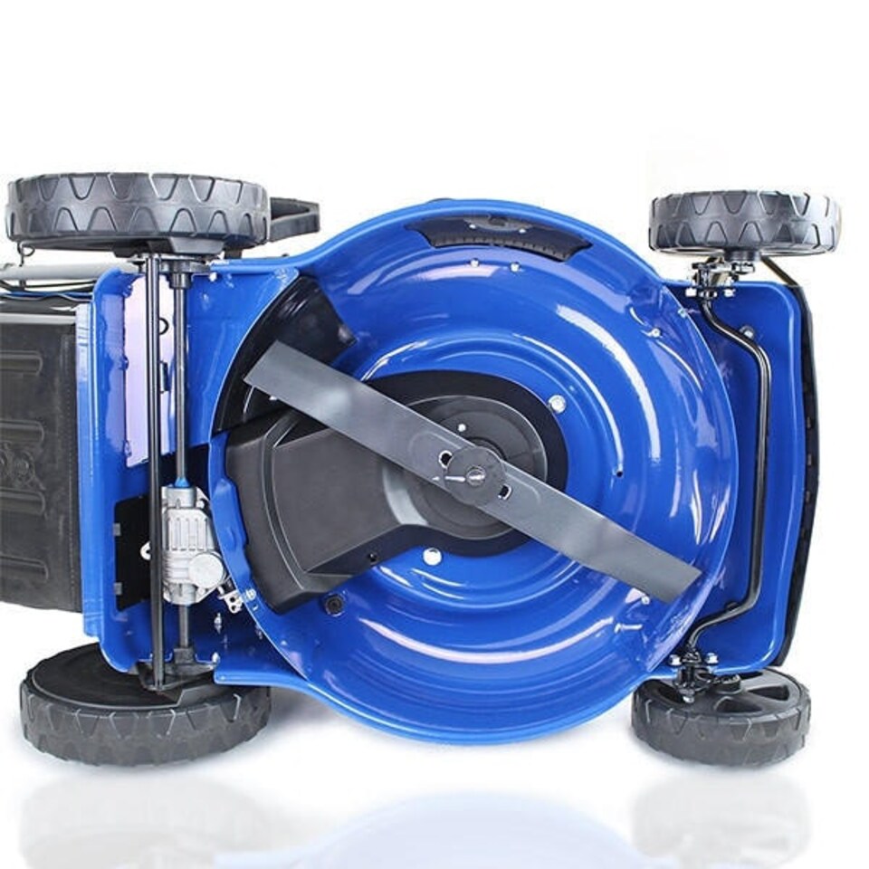 image 1 of Hyundai 18"/46cm 139cc Electric-Start Self-Propelled Petrol Lawnmower | HYM460SPE