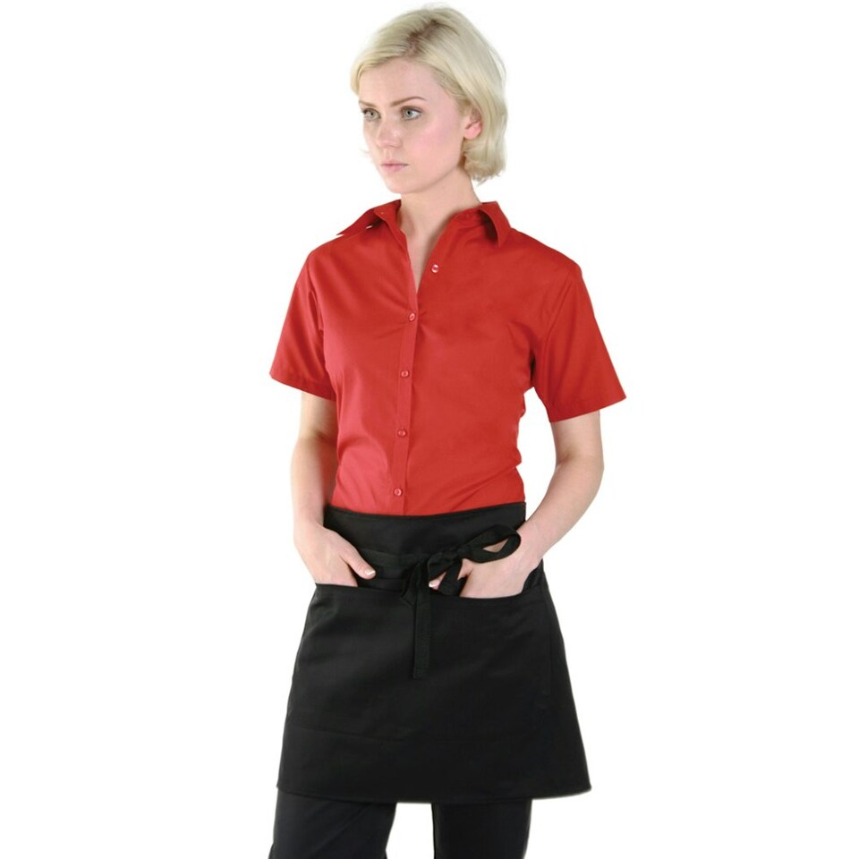 image 1 of Dennys Pocket Bar Apron - Black - One Size