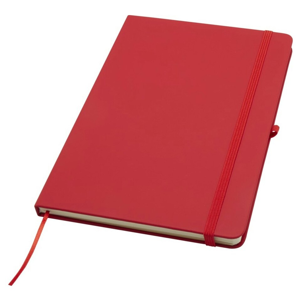 image 1 of Spectrum Plus Hard Cover A5 Notebook - Red - One Size