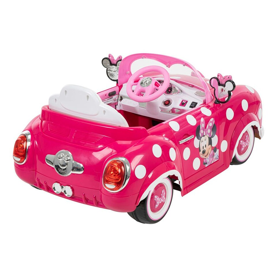 image 1 of HUFFY Disney Minnie Convertible Car Electric Children's Ride-on