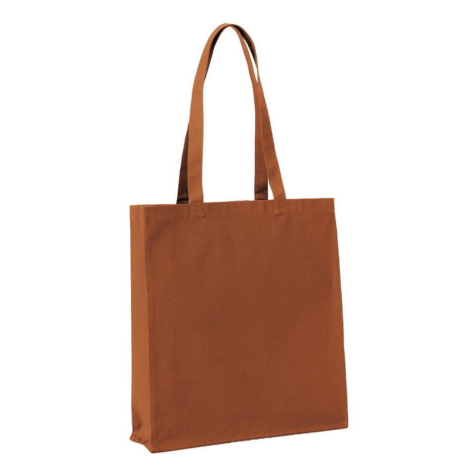 image 1 of Nutshell Premium Canvas Tote Bag | Brown | Chestnut | 1