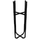 image 1 of Large Black Planter Stand (Planter not included) 62cm x 18cm | Black