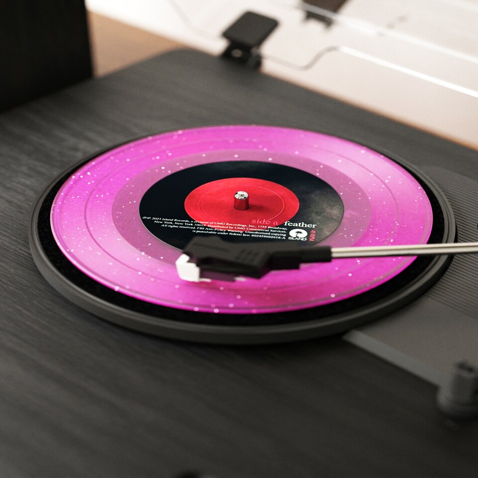 image 1 of Oakcastle TT200 Record Player | Built in Speakers 20W | 33/45/78 RPM | Separate Bookshelf Speakers 50W