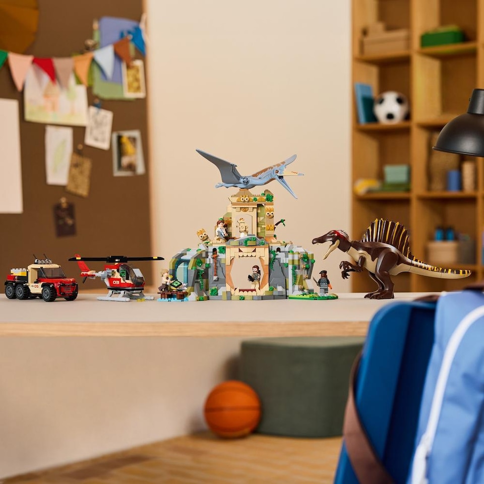 image 1 of LEGO Jurassic World Spinosaurus & Quetzalcoatlus Air Mission