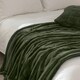 image 4 of Furn Empress Faux Fur Cushion Cover Green