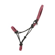Hy Double Braided Rope Halter - Pink - One Size
