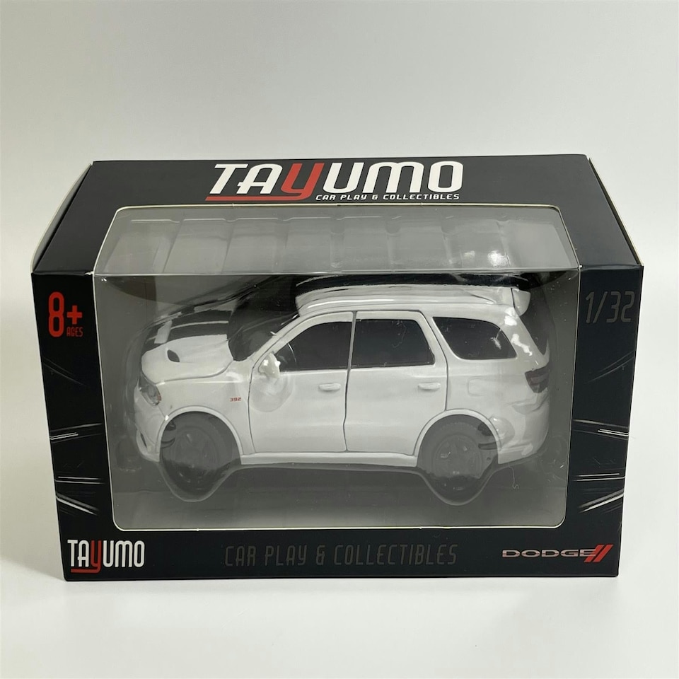 image 1 of Dodge Durango SRT White LHD 1:32 Scale Light & Sound Tayumo 32145021