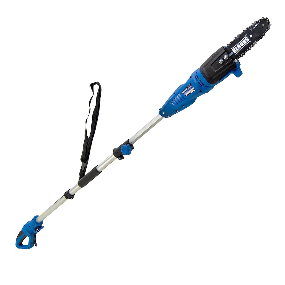 image 1 of Electric Pole Chainsaw and Tree Pruner, 8 inch, 20cm, 710W, 230V from Bloggs