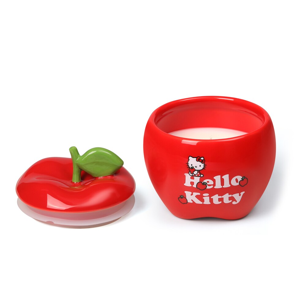 image 1 of Hello Kitty Apple Shaped Candle 170g - Sweet Apple