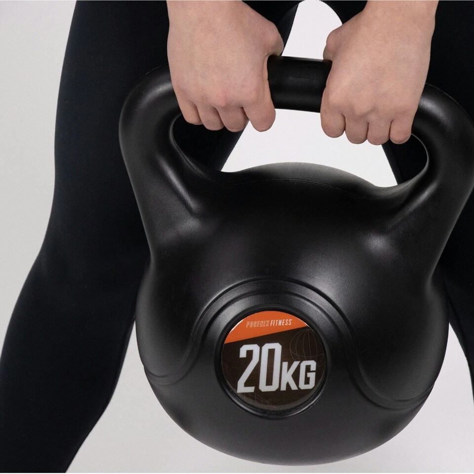 image 1 of Phoenix Fitness Vinyl Kettlebell 20KG