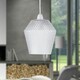 image 3 of Porter - Clear Textured Glass Easy Fit Pendant Shade Clear