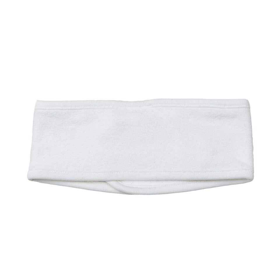 image 1 of Towel City Unisex Adult Beauty Hairband - White - One Size