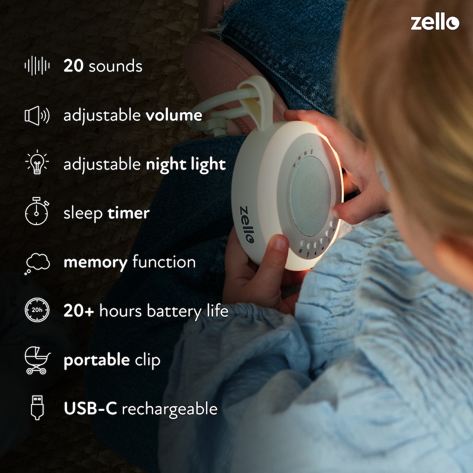 image 1 of Zello Portable White Noise Machine