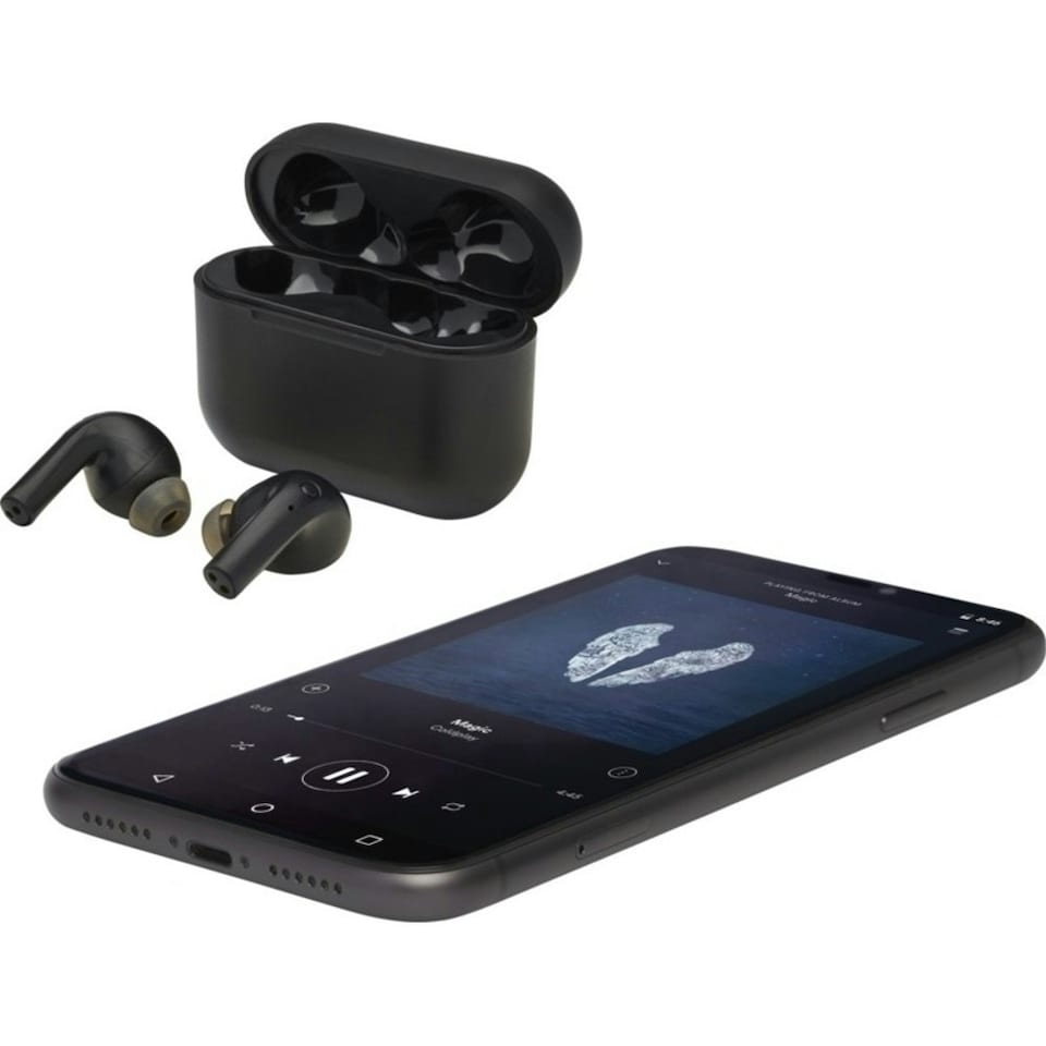 image 1 of Avenue Braavos True Wireless Headphones - Black - One Size